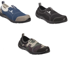 Buty ochronne Miami S1P SRC Delta Plus lekkie, przewiewne, oddychające, wciągane