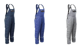 WYPRZEDAŻ - NATUR Spodnie NATUR OGRODNICZKI ZIMOWE, OCIEPLANE, L